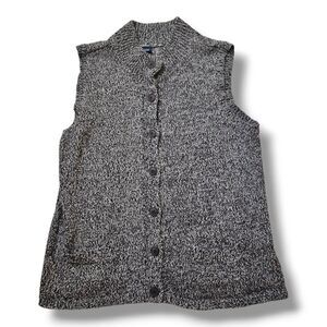 Basic Editions Textured Sleeveless Vest Top (Extra Large)